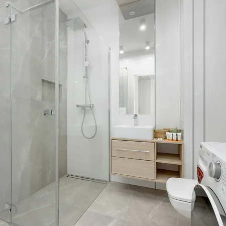 Lägenhet Mokotow Stylish With Parking & Balcony By Renters Prestige *